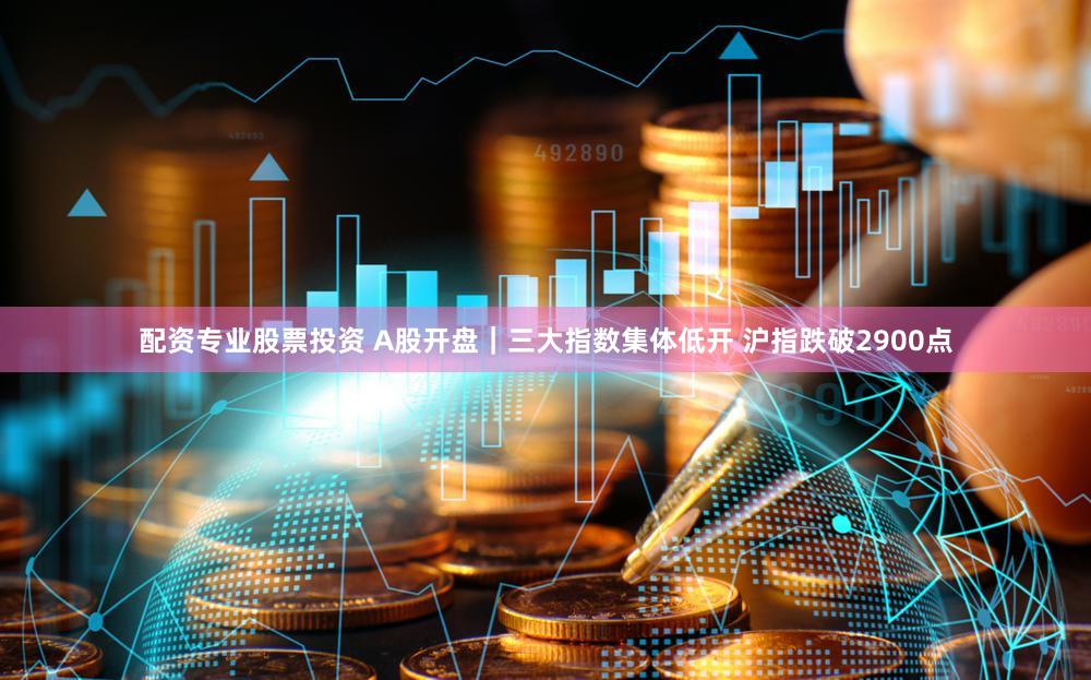 配资专业股票投资 A股开盘｜三大指数集体低开 沪指跌破2900点