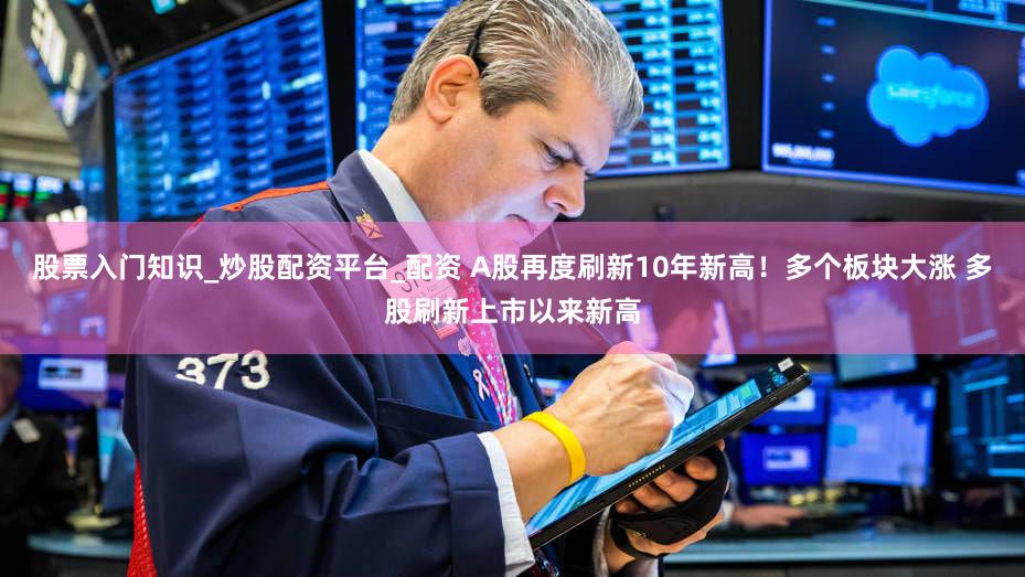 股票入门知识_炒股配资平台_配资 A股再度刷新10年新高！多个板块大涨 多股刷新上市以来新高