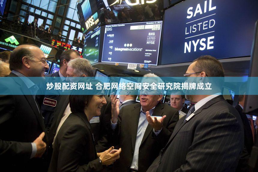 炒股配资网址 合肥网络空间安全研究院揭牌成立