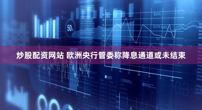 炒股配资网站 欧洲央行管委称降息通道或未结束