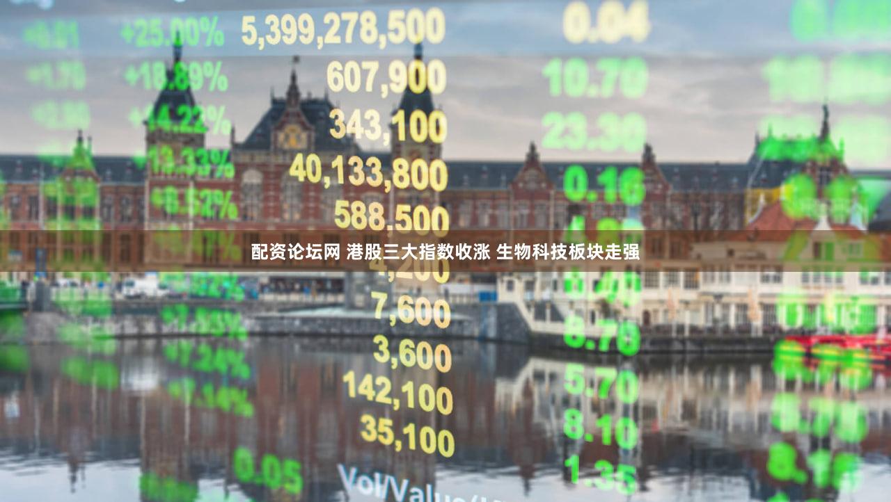 配资论坛网 港股三大指数收涨 生物科技板块走强