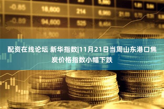 配资在线论坛 新华指数|11月21日当周山东港口焦炭价格指数小幅下跌