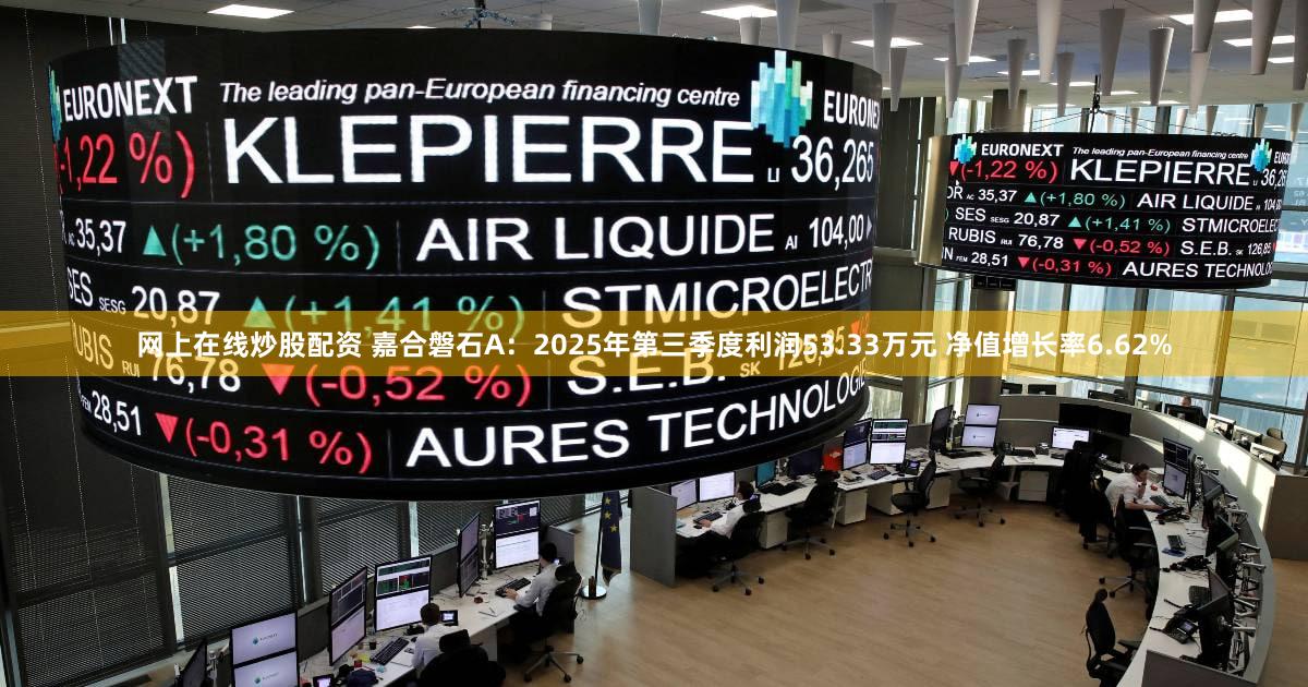 网上在线炒股配资 嘉合磐石A:2025年第三季度利润53.33万元 净值增长率6.62%