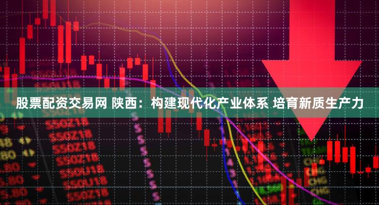 股票配资交易网 陕西：构建现代化产业体系 培育新质生产力